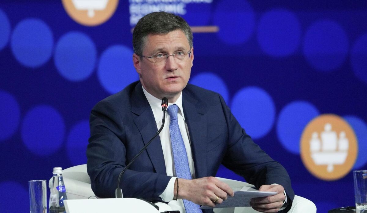     Александр Новак на ПМЭФ-2025. Источник: © РИА Новости Автор фото: Александр Вильф