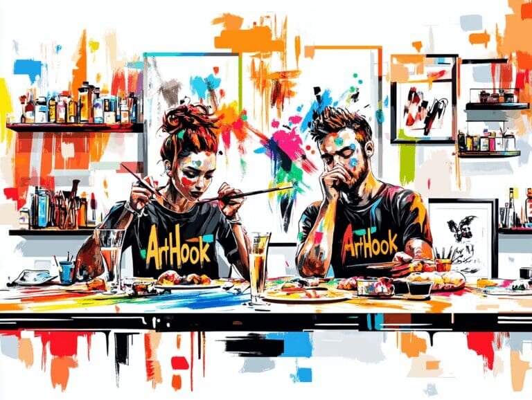    Мастер-класс рисования для двоих: создайте уникальные шедевры и укрепите свою любовь через искусство Art-Hook.Ru