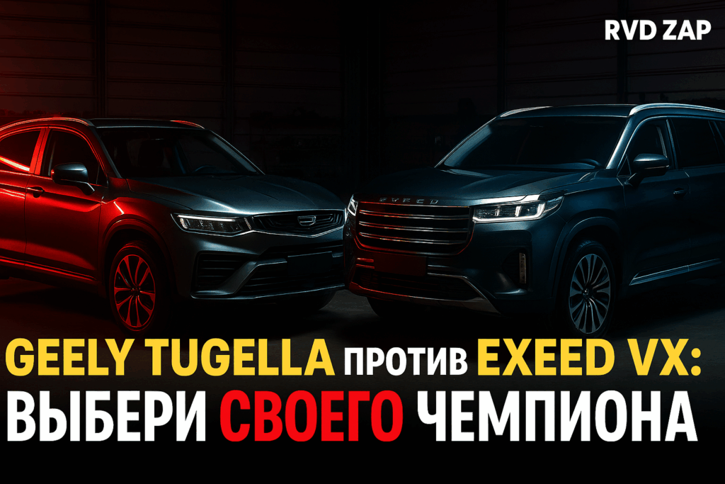    Сравнение моделей Geely Tugella и Exeed VX admin