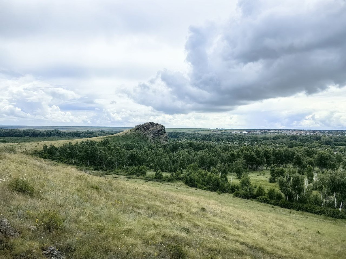 Гора Синий Шихан. Вид с мемориала Победы