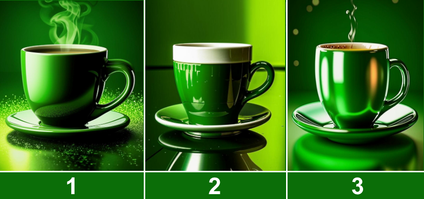 Выберите чашечку