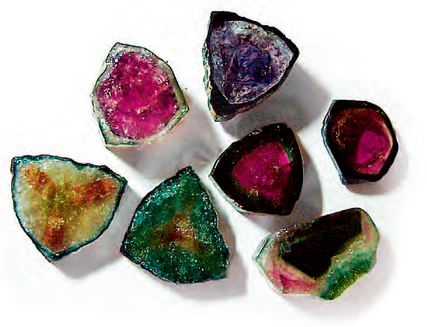 Арбузный турмалинн