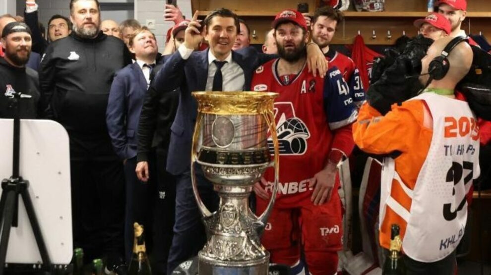    Александр Радулов — чемпион. Впервые с 2011 года. Фото: официальный сайт КХЛ
