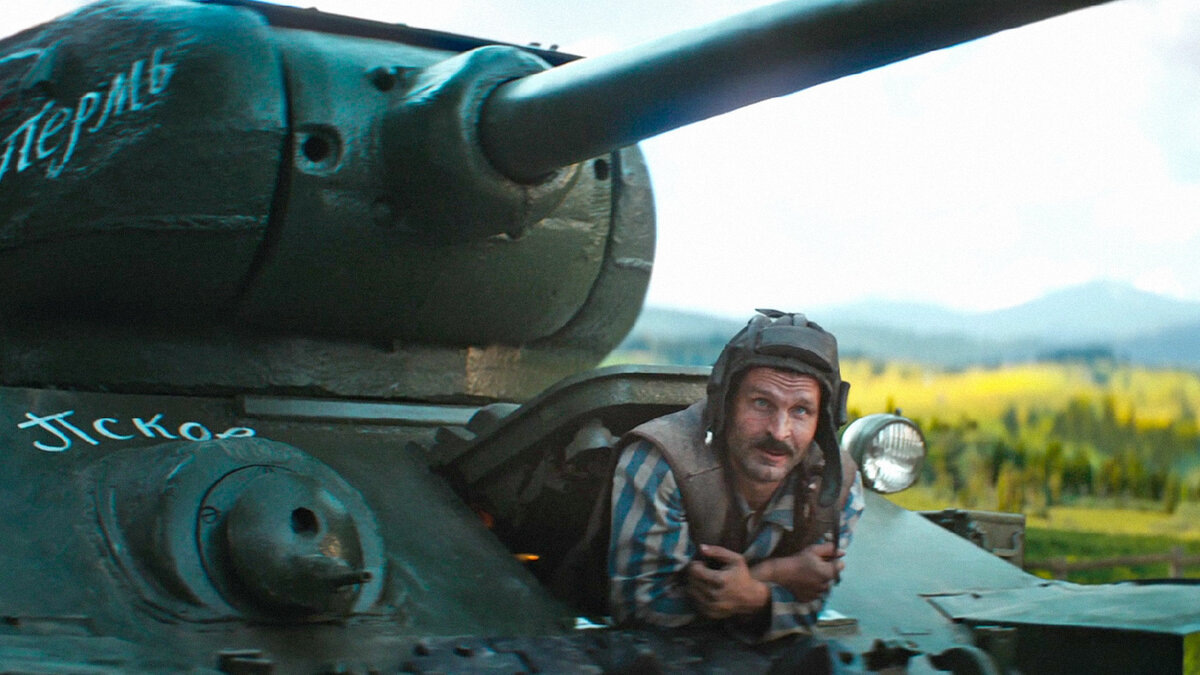 Кадр из фильма "Т-34", 2018 г.