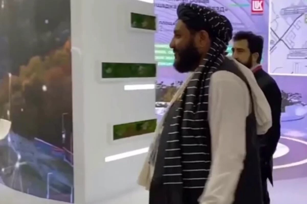    Сенатор Джабаров объяснил присутствие талибов на ПМЭФ