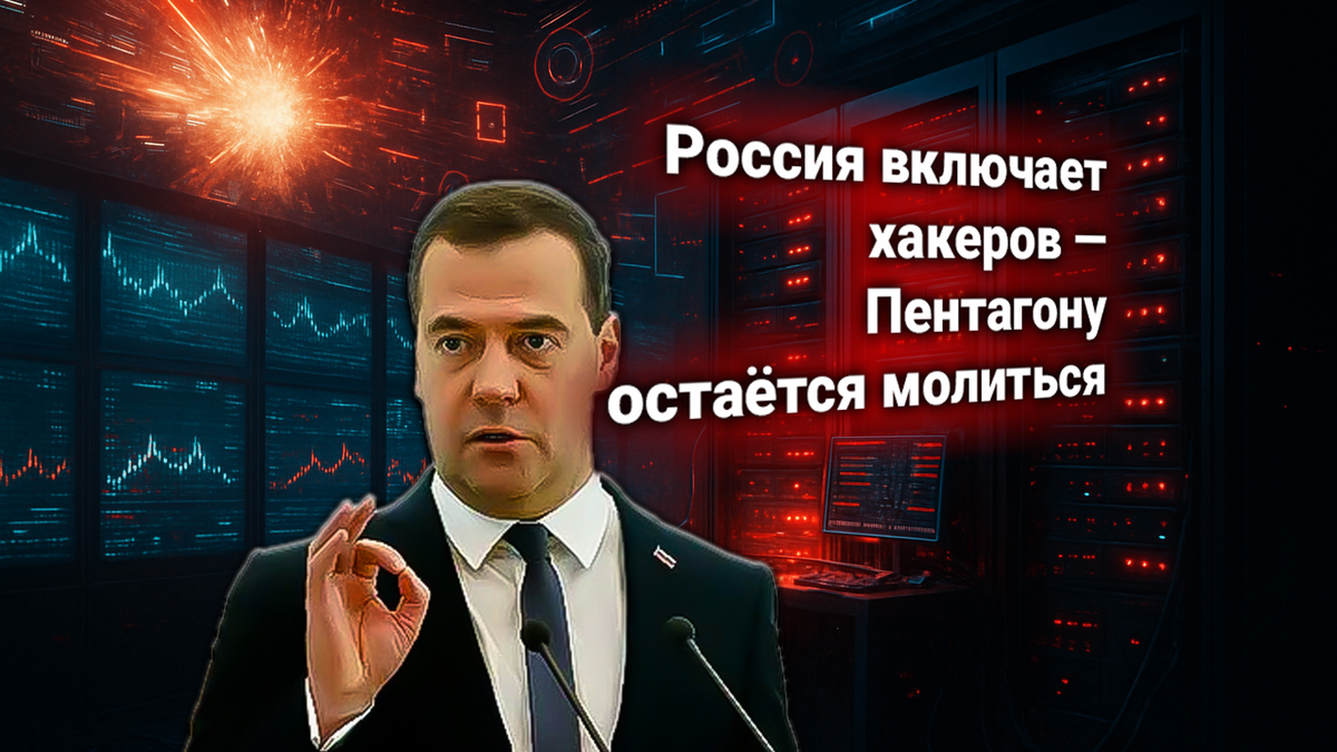 🖥 США усиливают кибератаки на Россию — Медведев объявил цифровой ответ Москвы