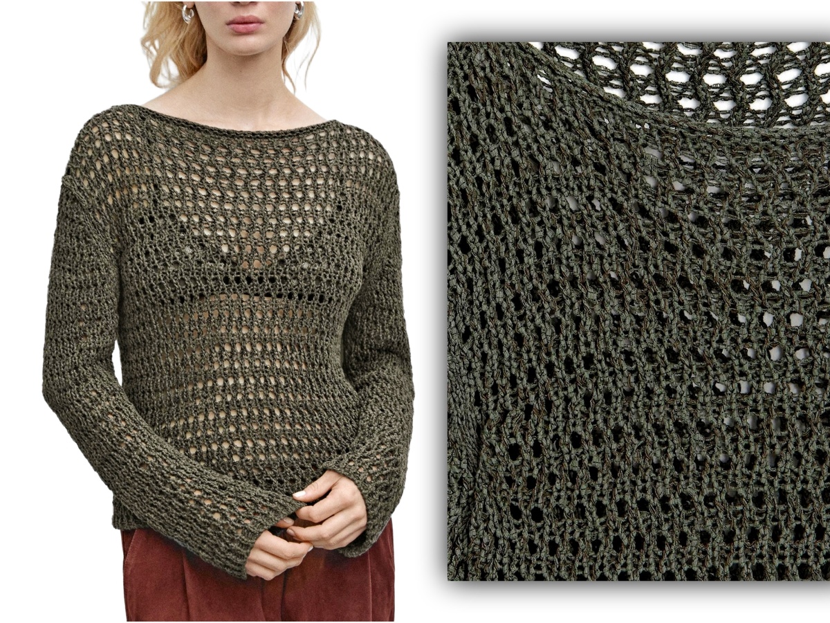 Хлопковый джемпер от Массимо Дутти