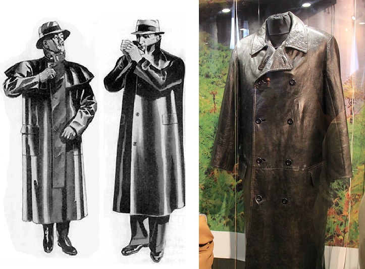Макинтош и кожаное пальто Чехова, в котором тот ездил на Сахалин.