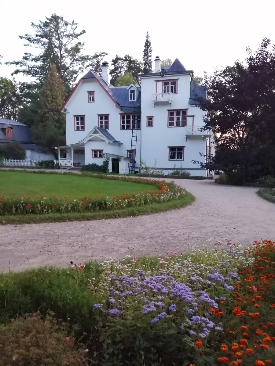 Большой дом создавался по проектам художника. 