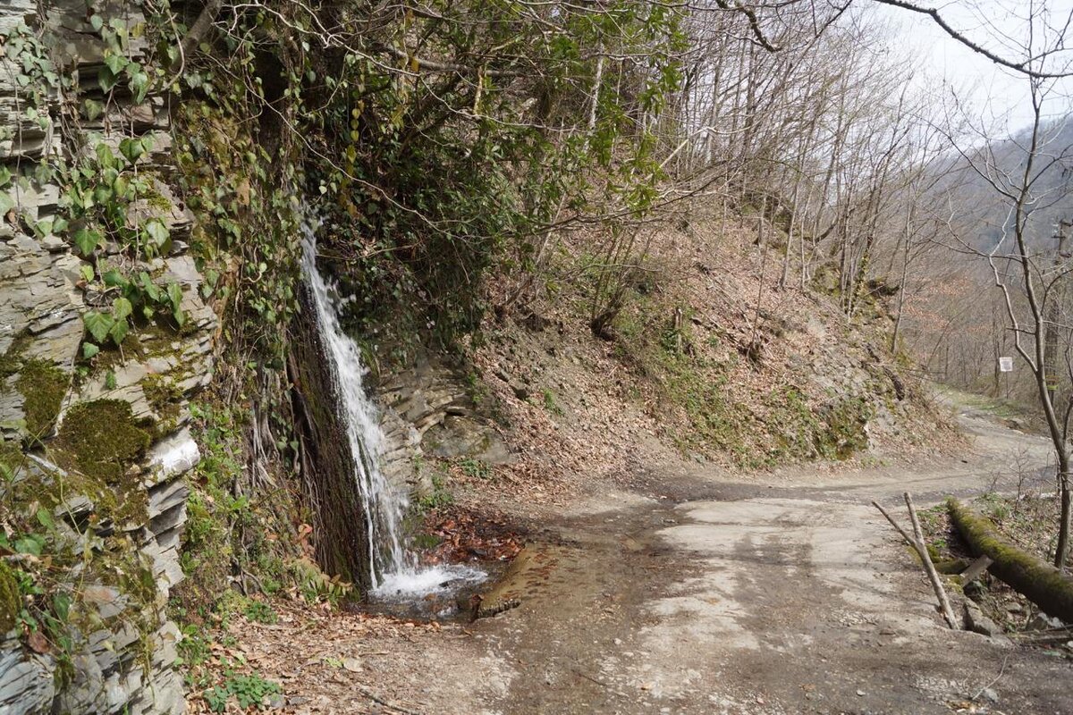 Дорога к Ореховскому водопаду, мелкие водопады. Автор фото: Марина Тихомирова