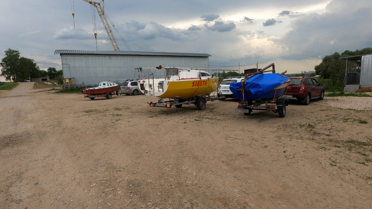 Наша маленькая флотилия в сборе