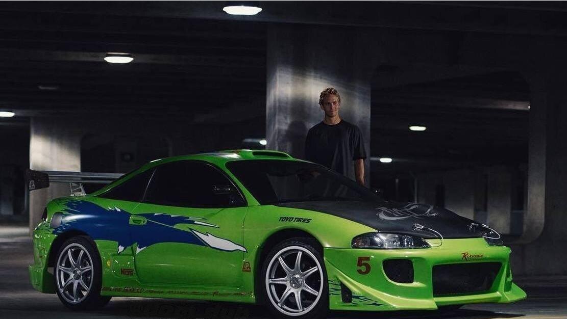 Mitsubishi Eclipse из первого фильма "Форсаж" (2001 год). Фото с просторов интернета.