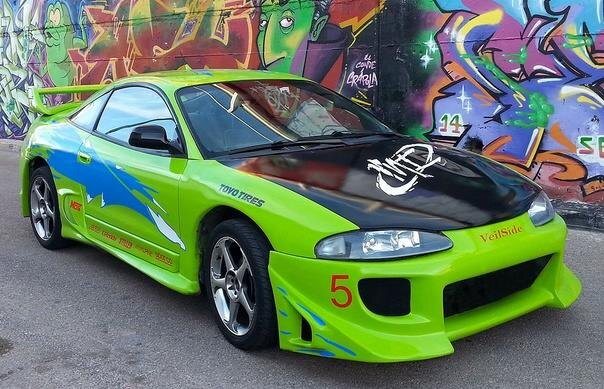 Mitsubishi Eclipse из первого фильма "Форсаж"