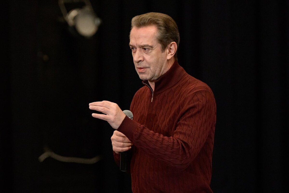 Владимир Машков подробно разобрал технику артиста русского психологического театра. @Егор Николаев