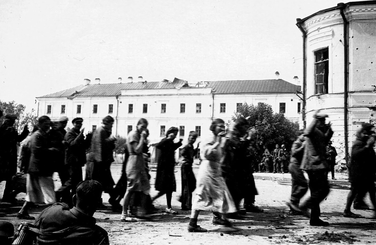 Оккупированный Могилёв.