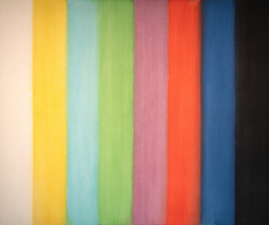 Павел Отдельнов. Нет сигнала. 2023. Акрил, холст. 100x120.