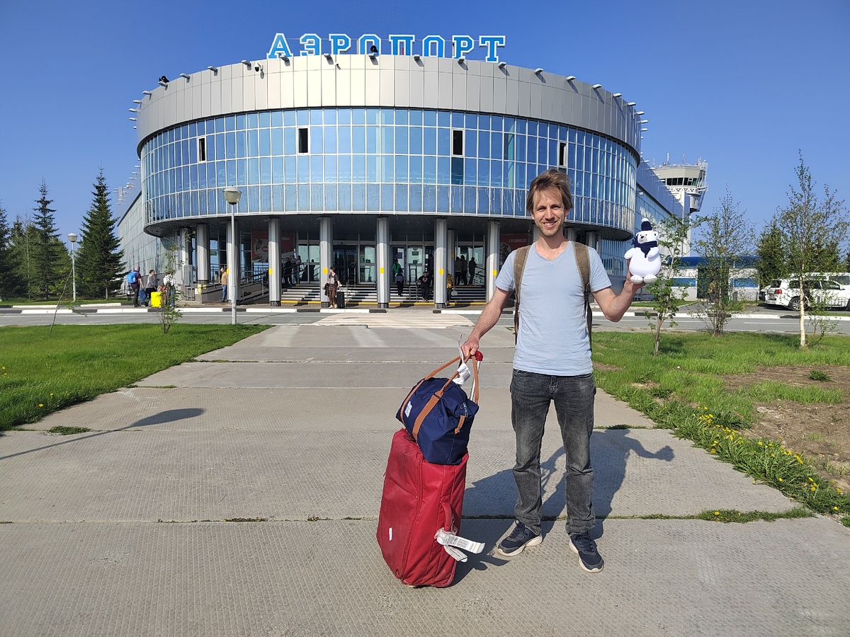 Салехард встретил отличной погодой! Фото: Голландец в России
