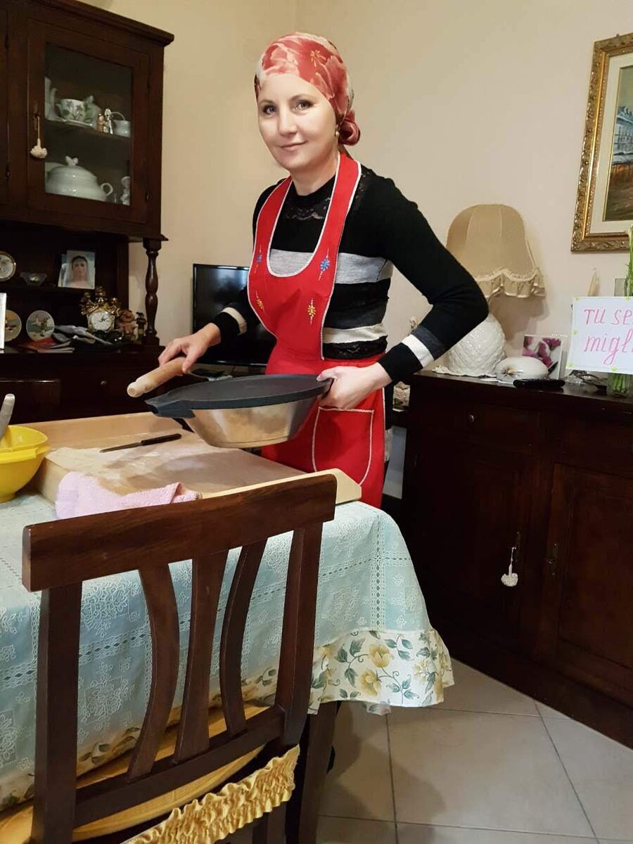 Моя первая за 8 лет удачная попытка накормить мужа итальянца.