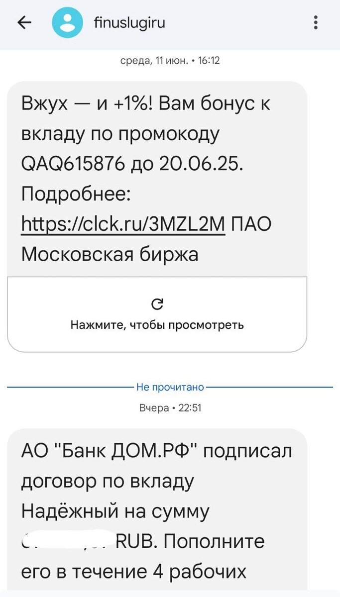 
Решающее значение также дало то, что у меня был промокод от Финуслуг на +1% к ставке, и он сработал. Так что , в итоге, получились вполне приемлемые на данный момент 20,5%.