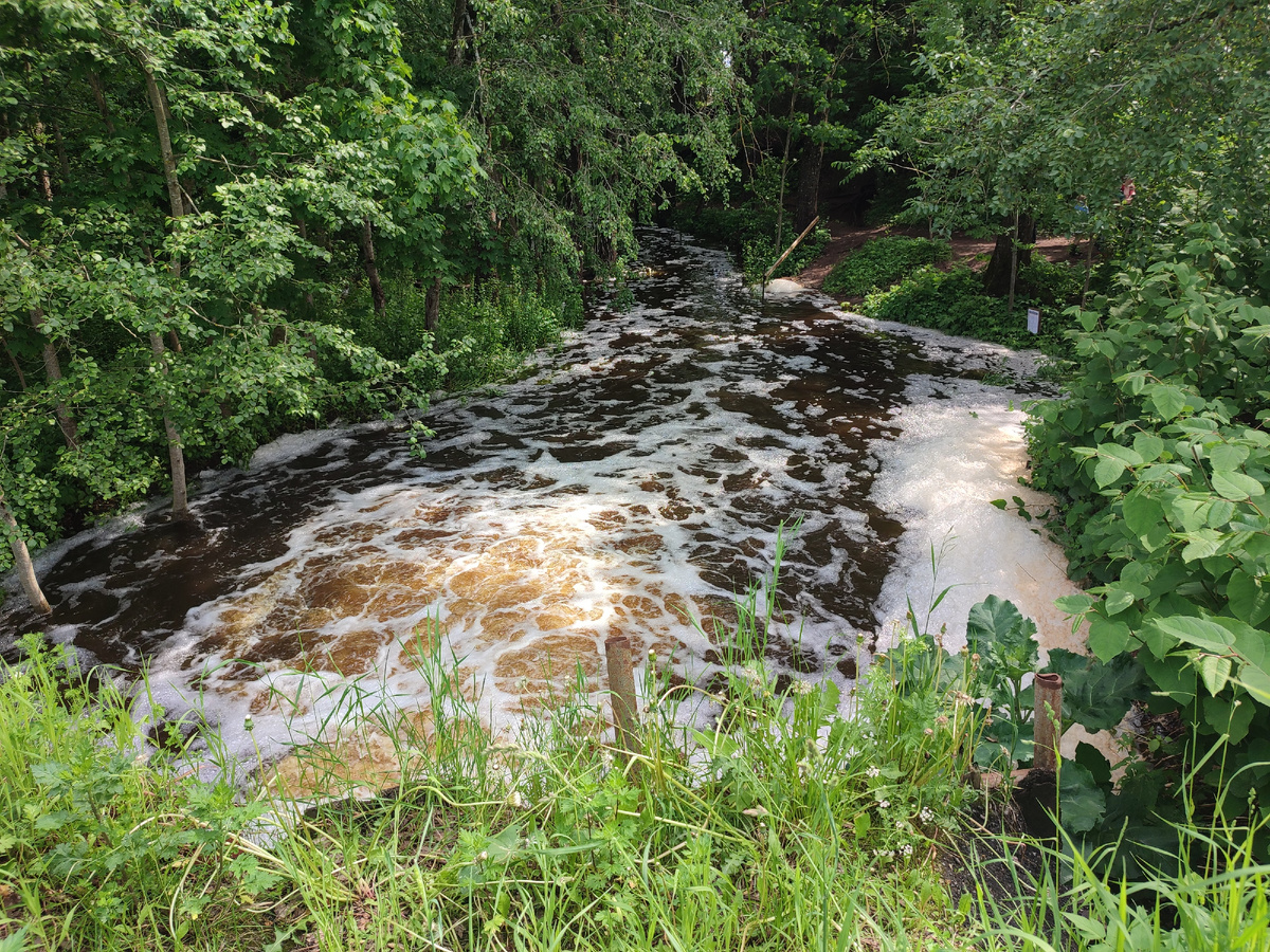 Река Ламповка. 
