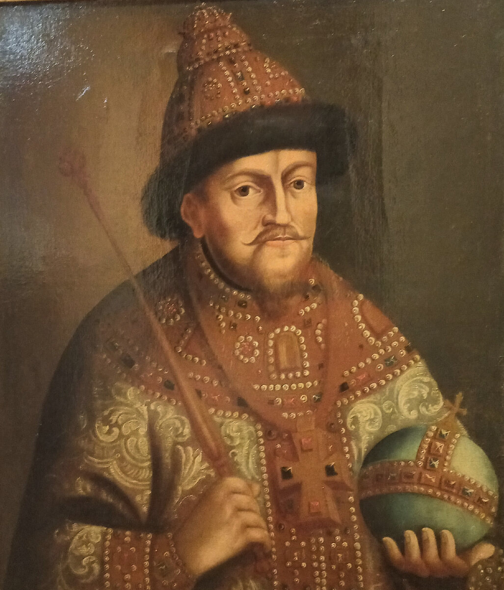 фотография взята в откытом доступе интернета , Михаил Романов. Неизвестный художник. Из экспозиции Галереи Романовых, Государственный Эрмитаж