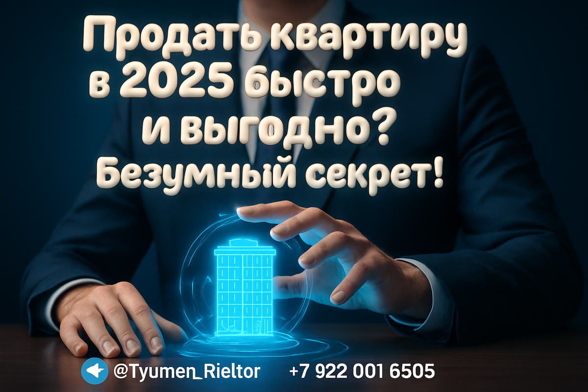    Продать квартиру в 2025 быстро и выгодно? Безумный секрет! Святослав Шакин