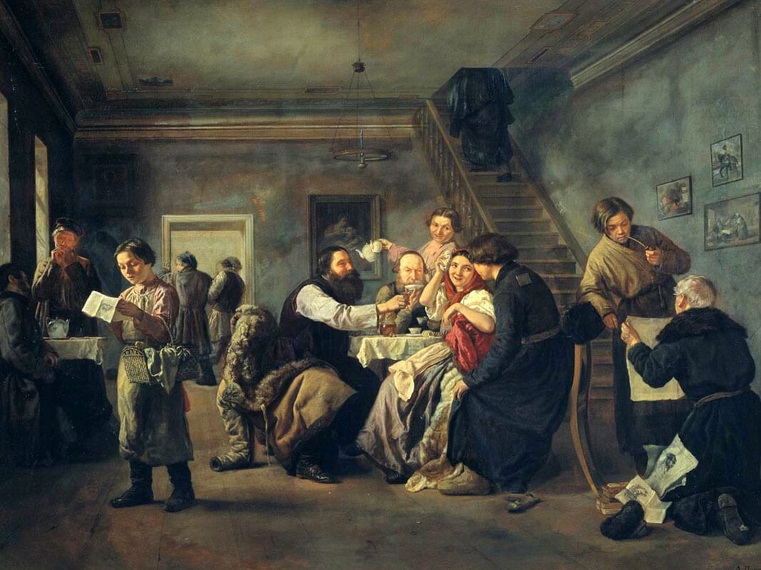 Андрей Попов. Харчевня (Трактирный дом) 