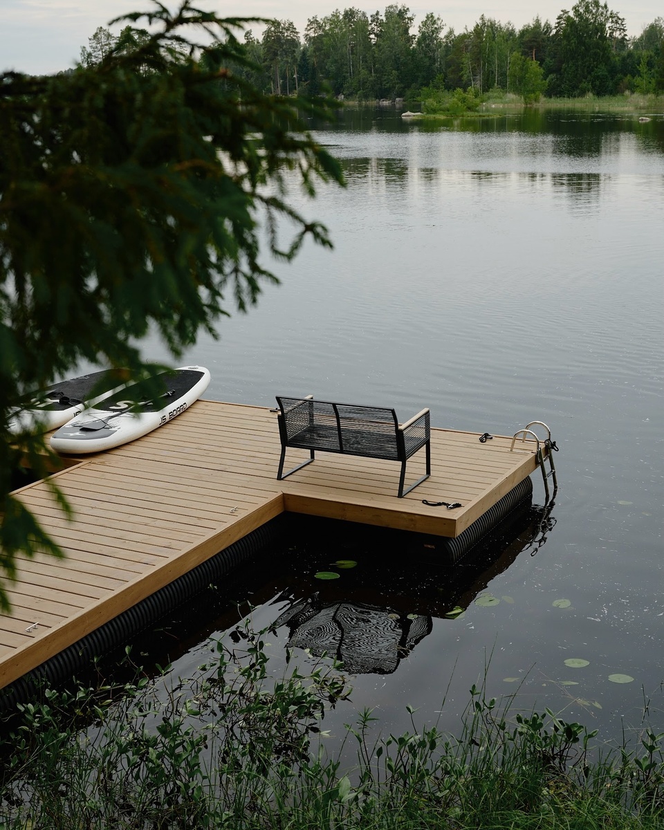 Пейзажи загородного отеля Eder Vuoksa