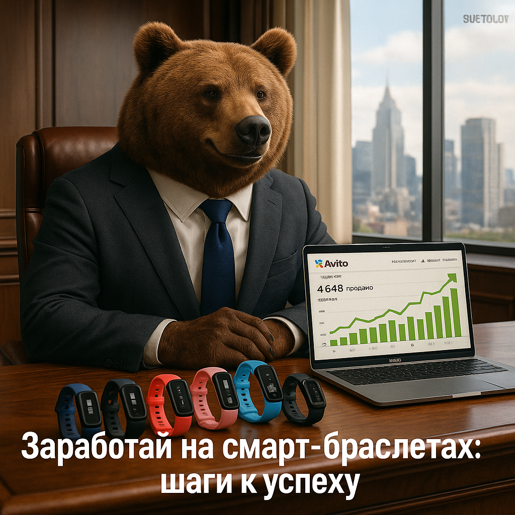    Как выйти в плюс на продаже смарт-браслетов Суетолог