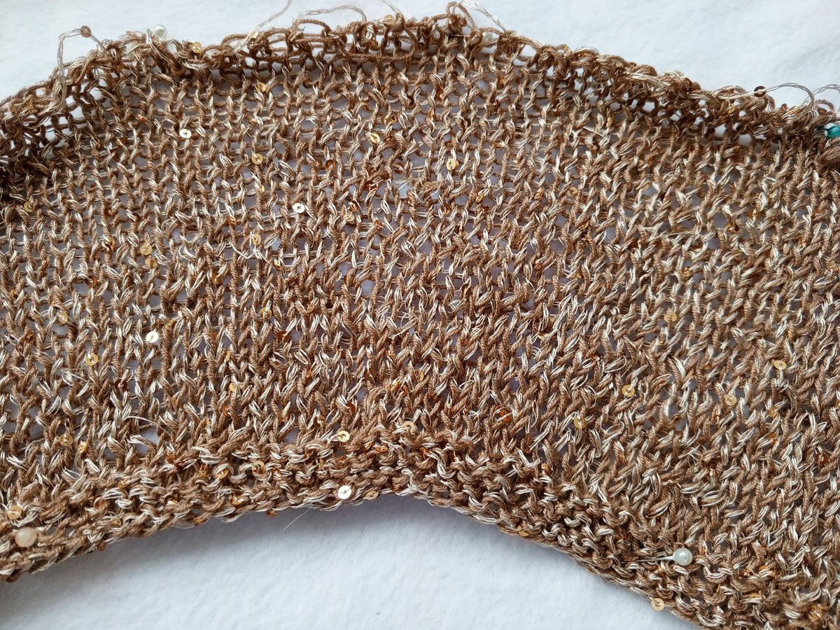 Рыхлое вязание, не понравилось