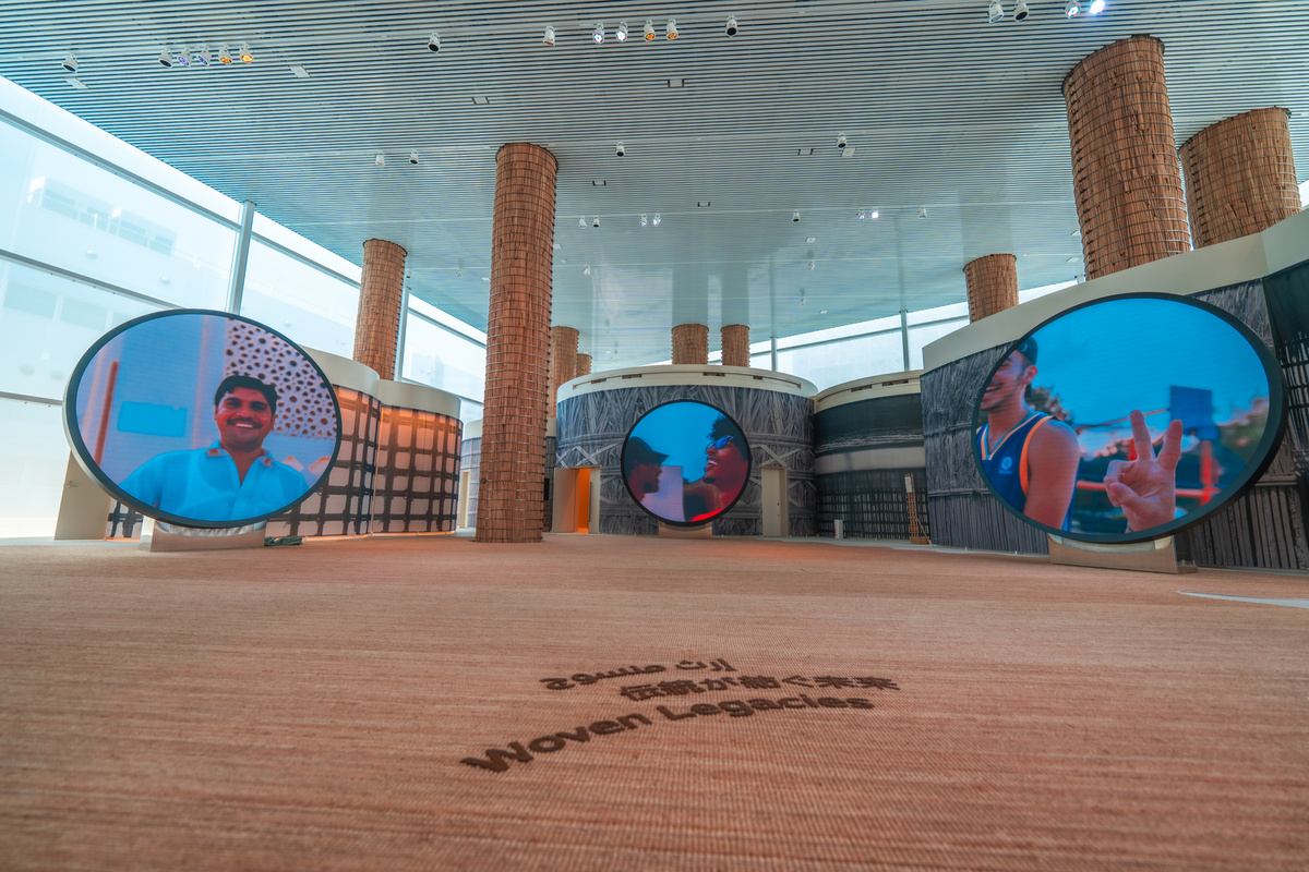 Павильон ОАЭ на Экспо 2025 в Осаке (интерьер)