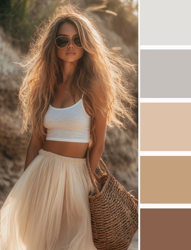 Фото сочетания оттенков из Pinterest