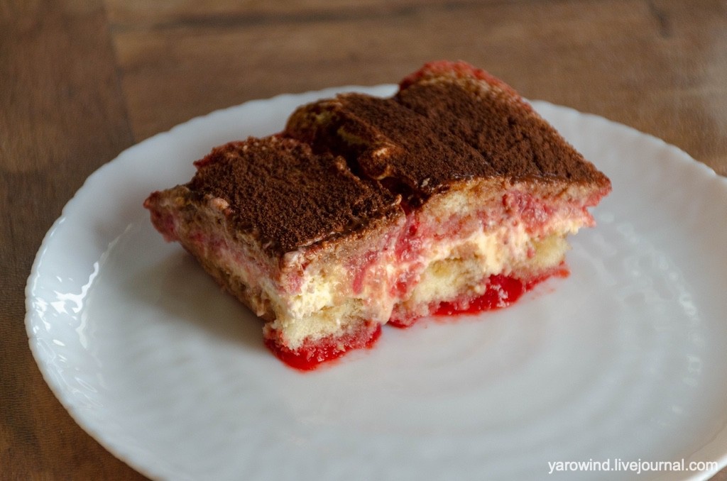 Клубничный тирамису