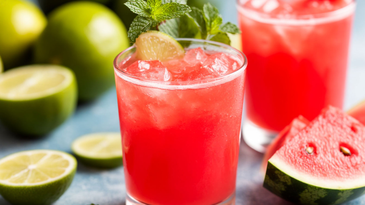 Арбузный лимонад за 2 минуты – ледяной взрыв вкуса!