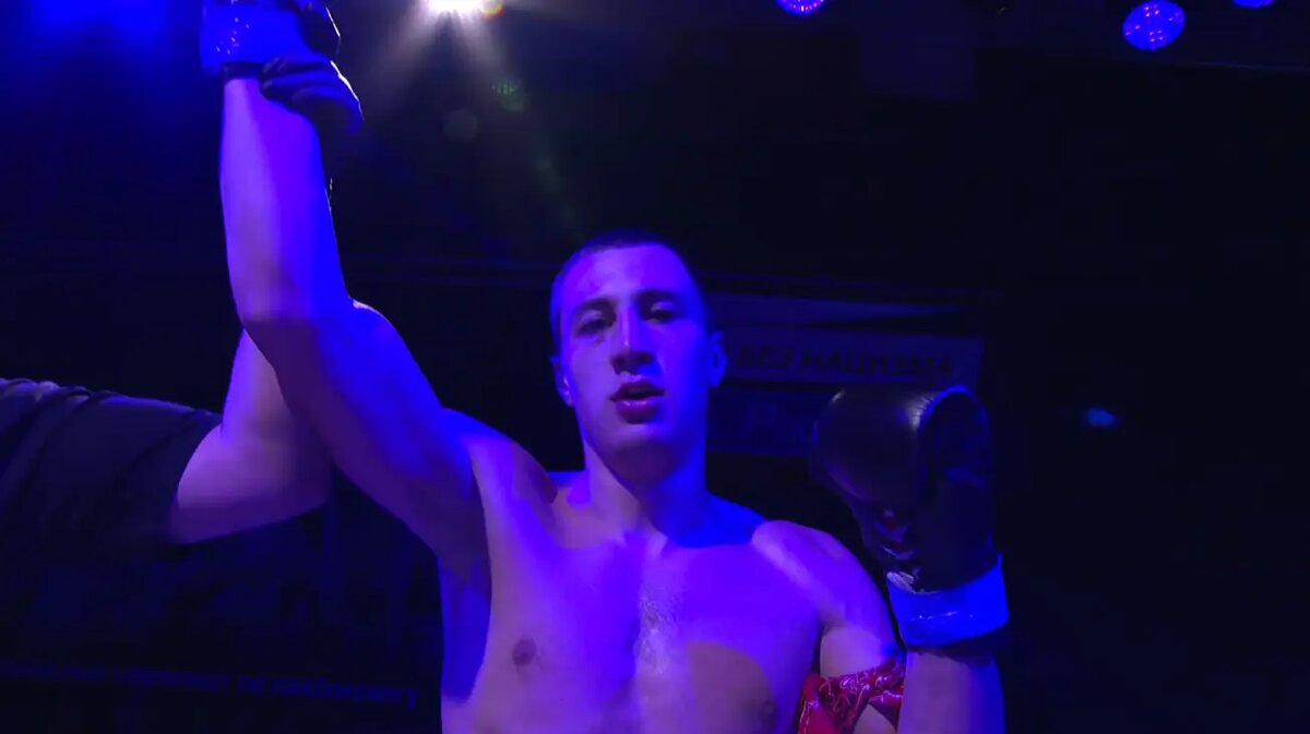    Роман Пятница. Фото: кадр трансляции поединка