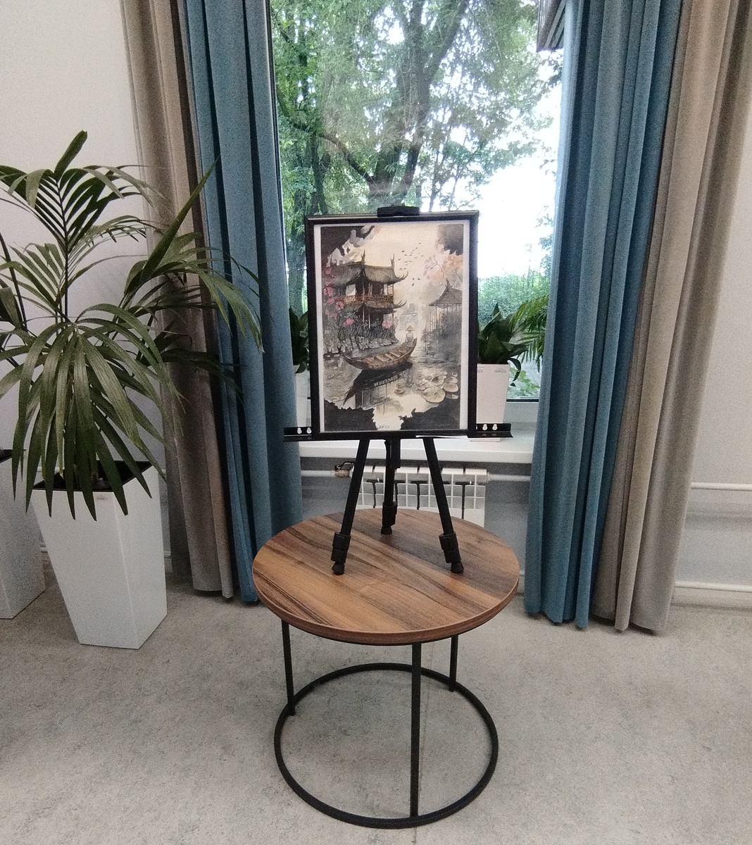 Центр Московского Долголетия района Лианозово. Картина участницы клуба «Картина маслом». 