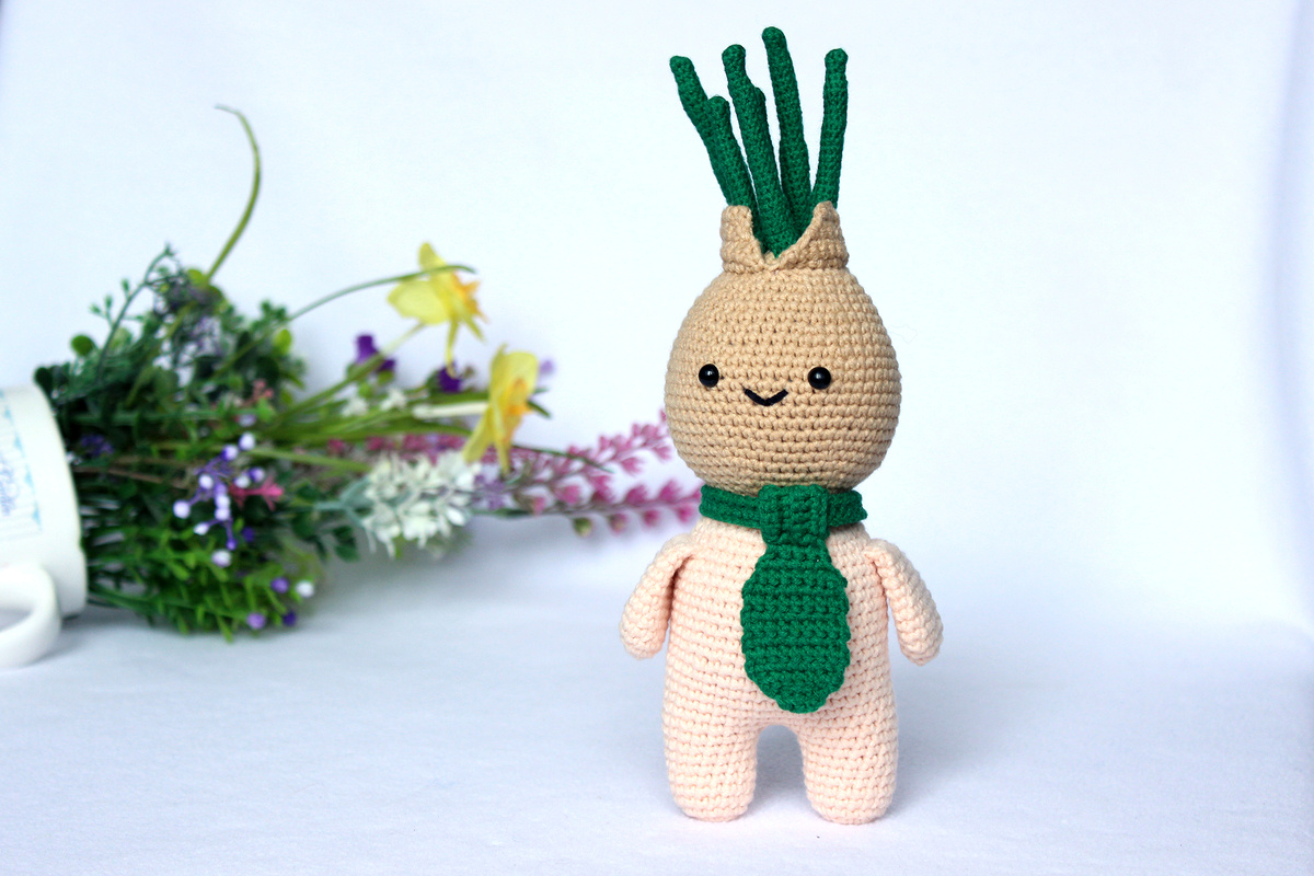 лук амигуруми