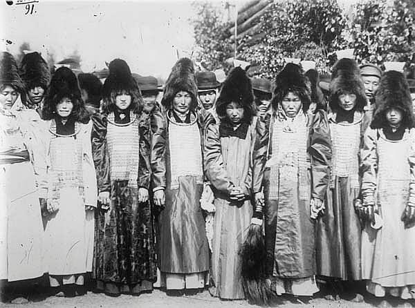 Ысыах в Намском районе в начале XX века, фото: Аким Курочкин