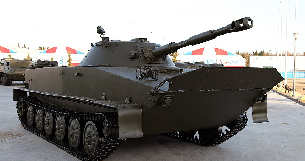 «ПТ-76»: плавающий наследник Т-34, способный на многое