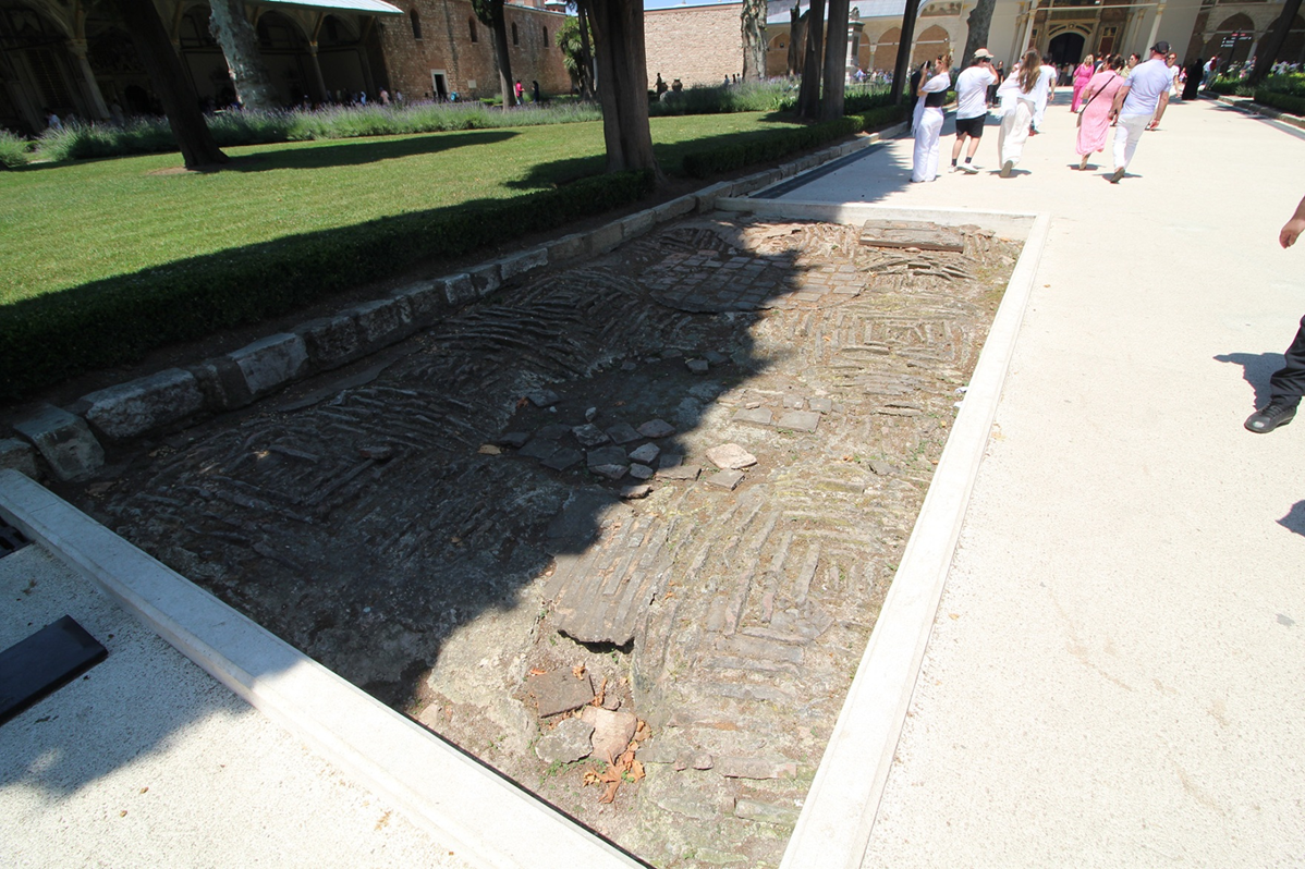 Цистерна в Топкапы.