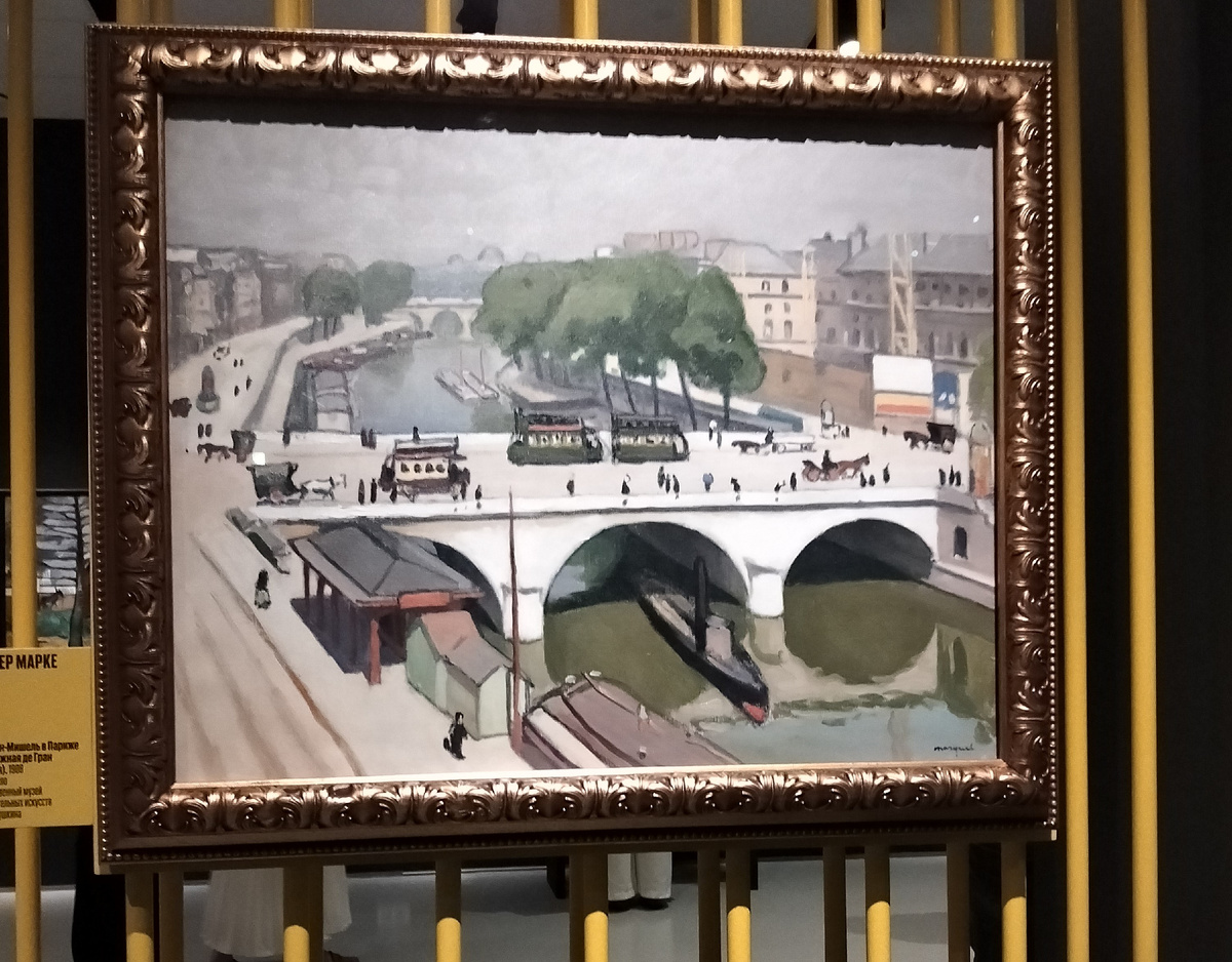 Альбер Марке. Мост Сент-Мишель в Париже. 1908