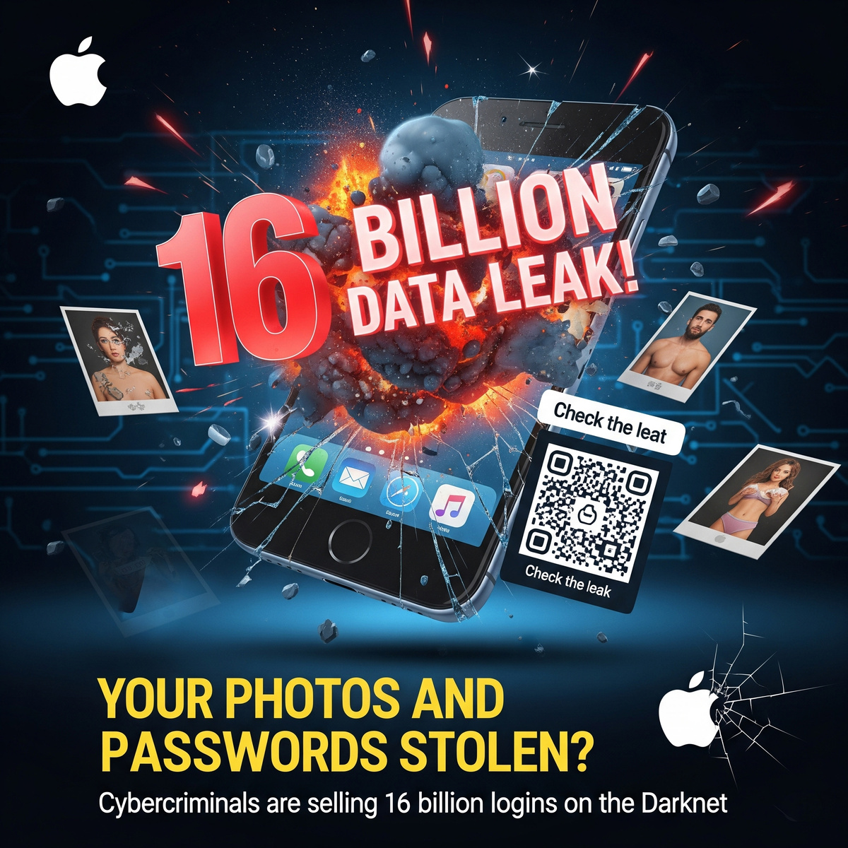 16 МИЛЛИАРДОВ паролей утекло! Проверьте, не ваш ли среди них?