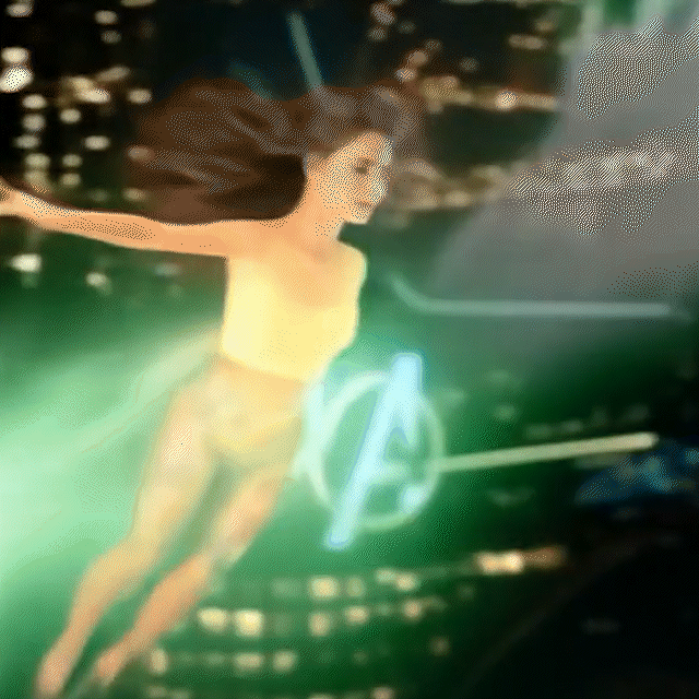 Никак не удается энергетическую оболочку Феникса изобразить... Р-р-р-р-р!!!