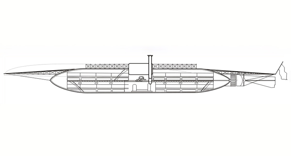 Проект «Система воздухоплавания» Николая Телешова. Иллюстрация © Владимир Быков