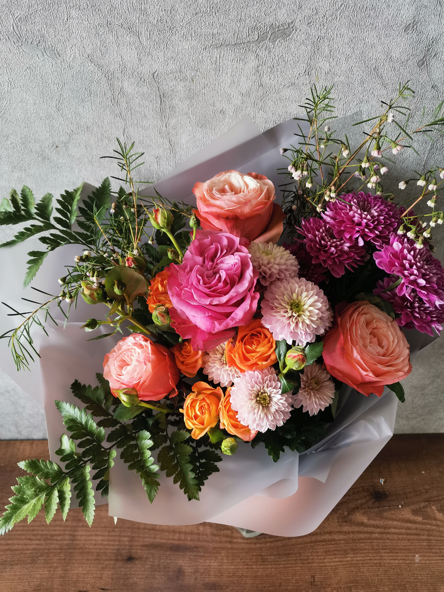 Букет к празднику♥️