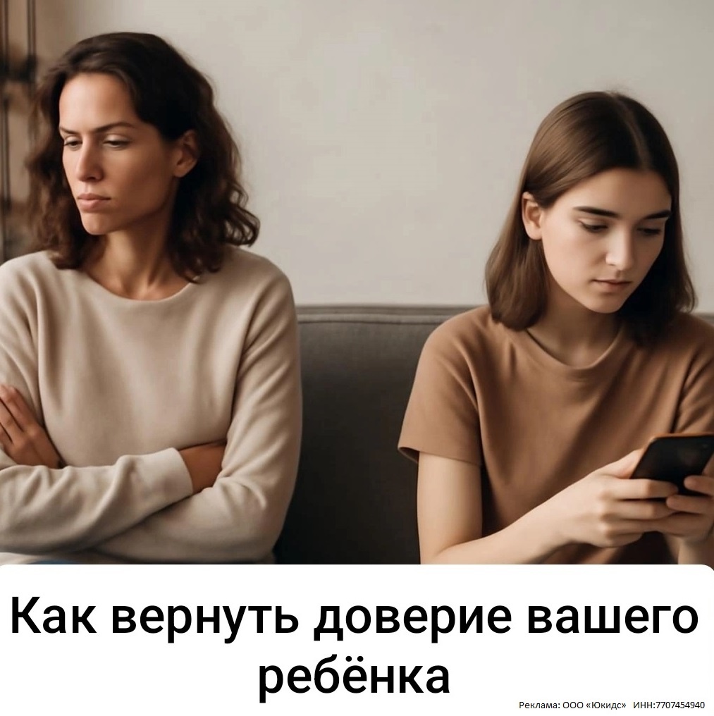 Как вернуть доверие ребёнка