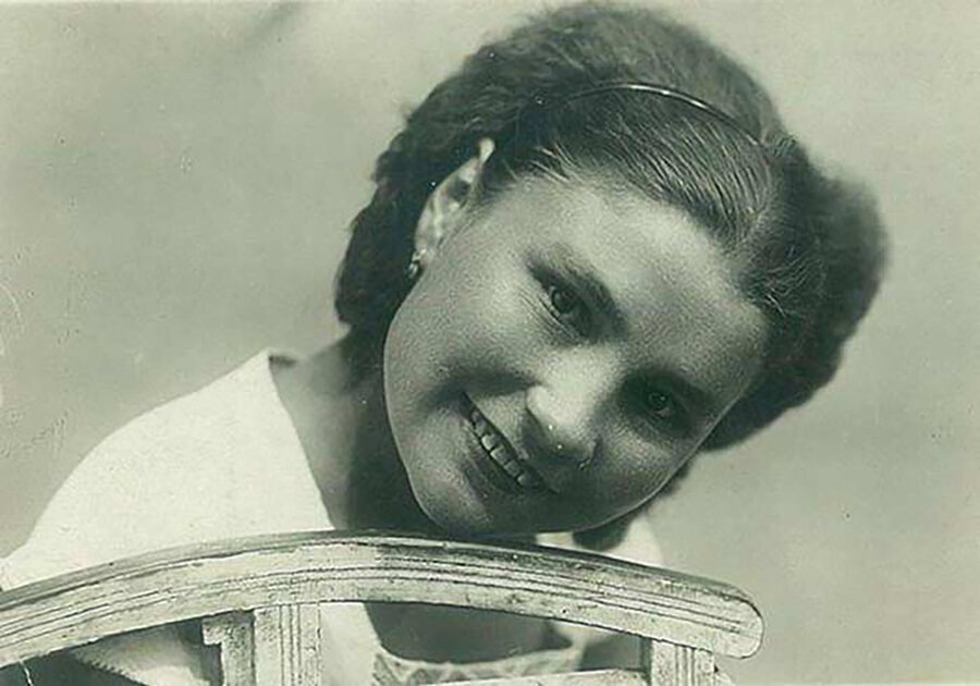 Актриса в молодости