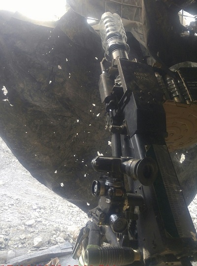 АГС на  "хитрой"  позиции. Лето 2023. Фото автора