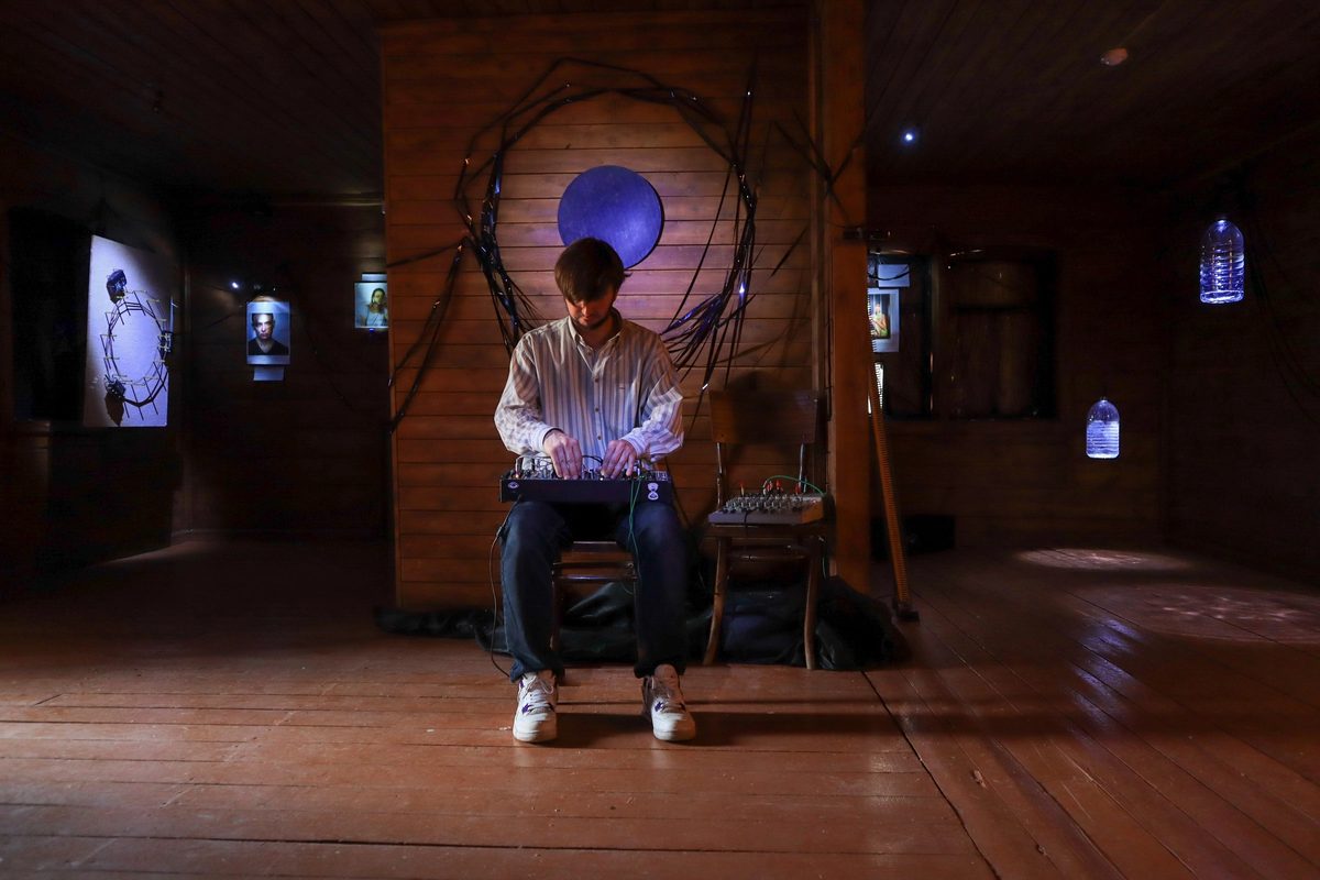 Rs Normal на Ночи Музеев в Доме Павла Кузнецова, фото: Василий Васин