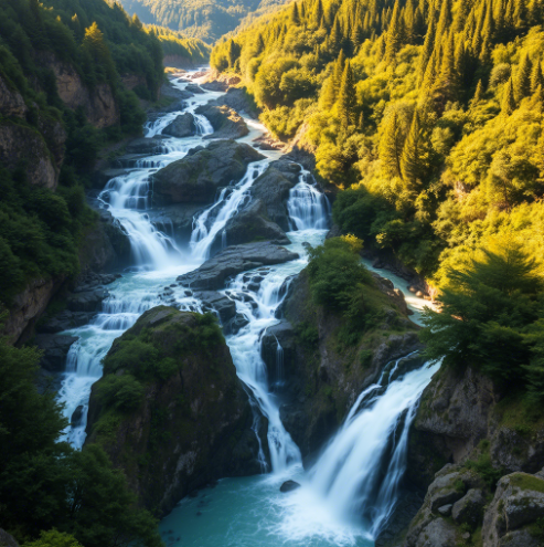 Белые водопады (Архыз)